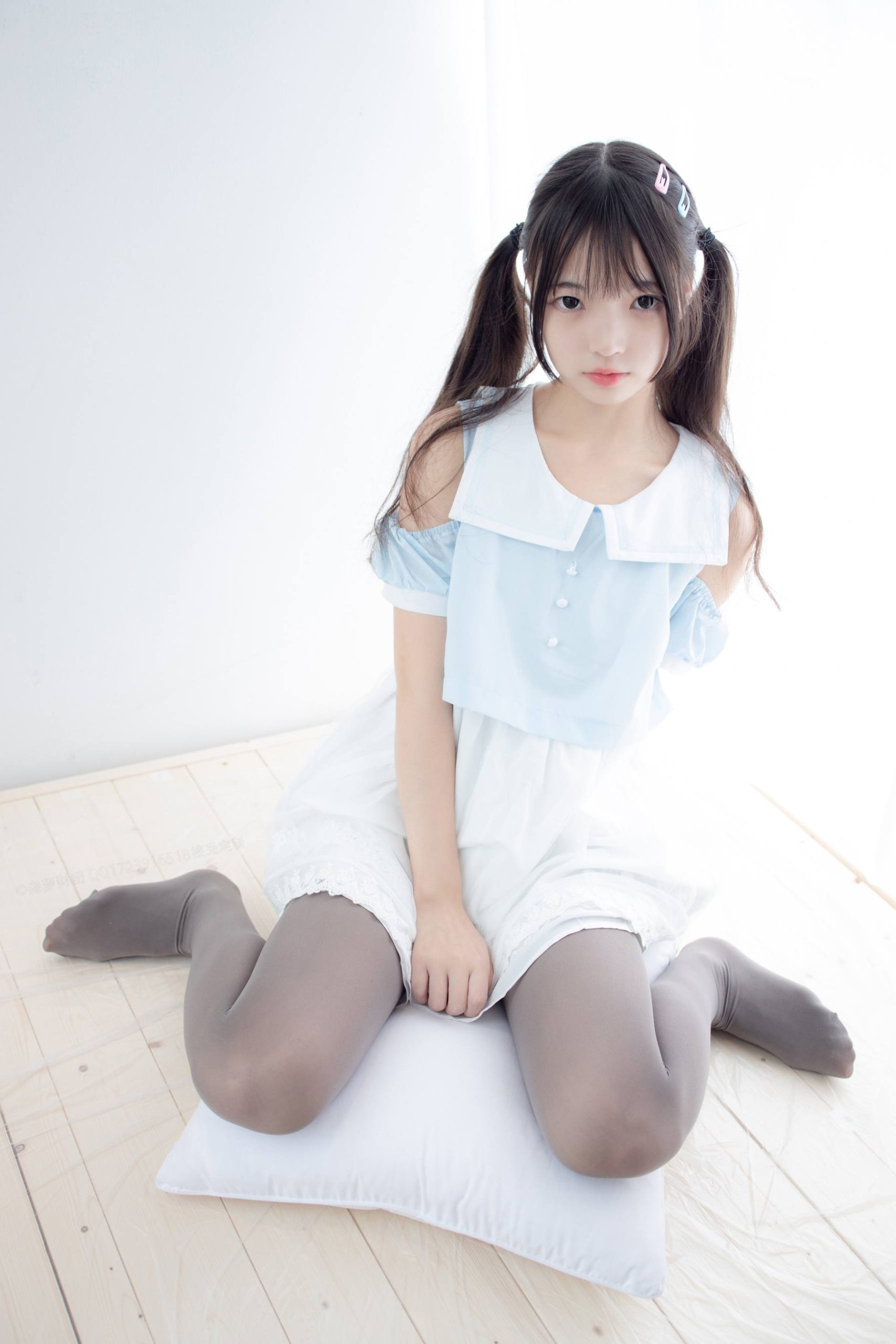图片[5]-超级甜美的灰丝小姑娘【86P】20005-小鹿图库