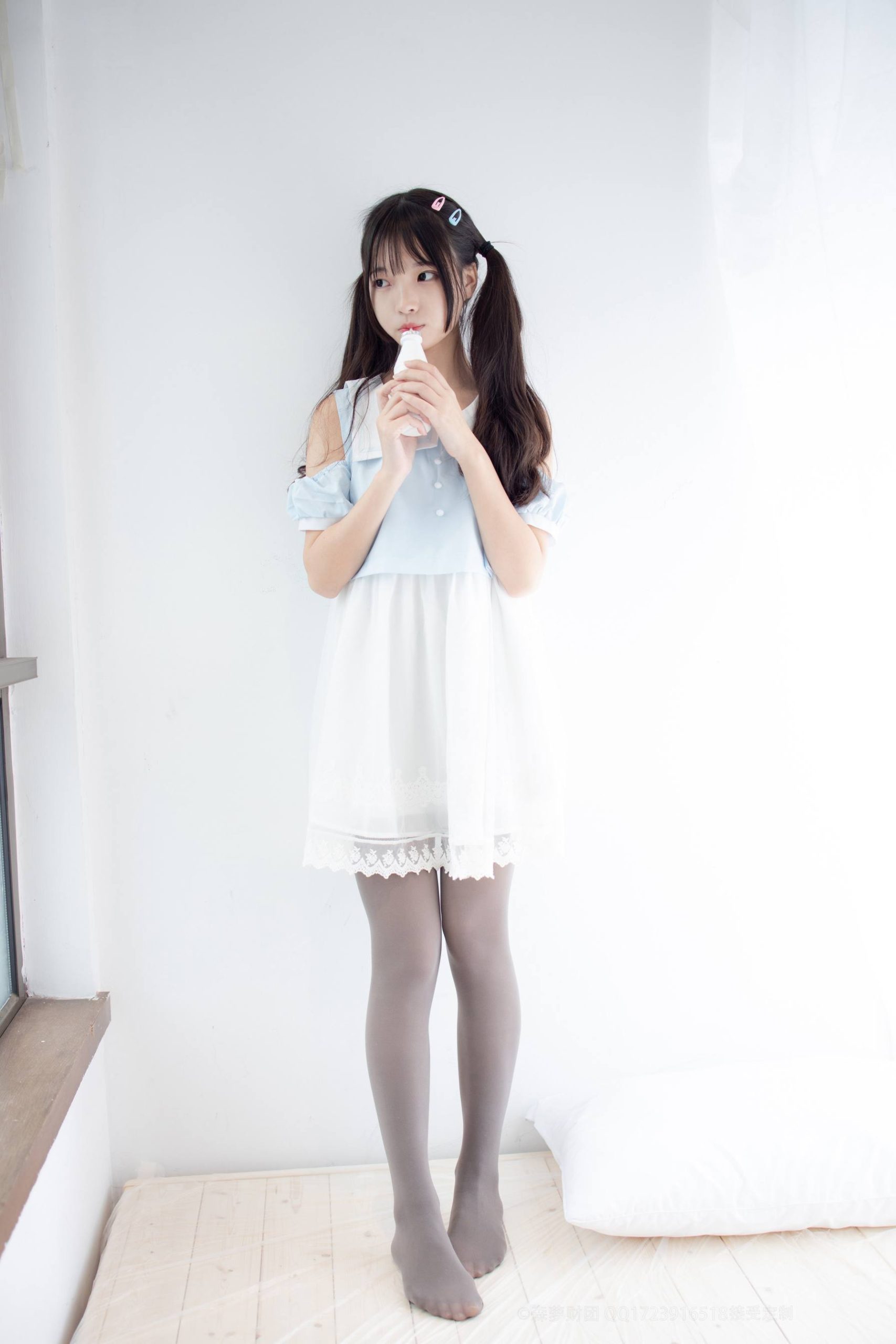 图片[6]-超级甜美的灰丝小姑娘【86P】20005-小鹿图库