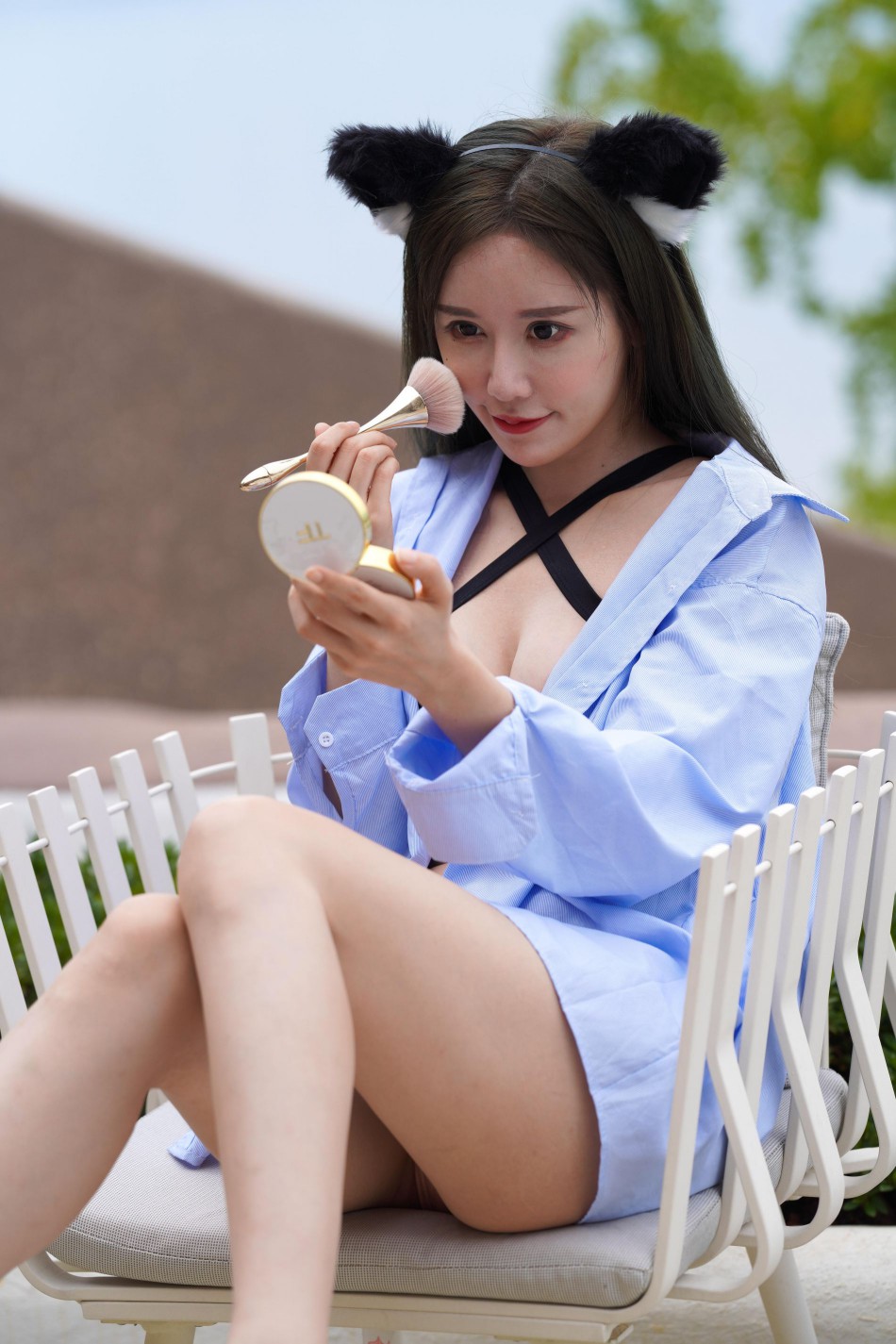 图片[5]-可爱的猫耳朵比基尼美少女【394P】00043-小鹿图库