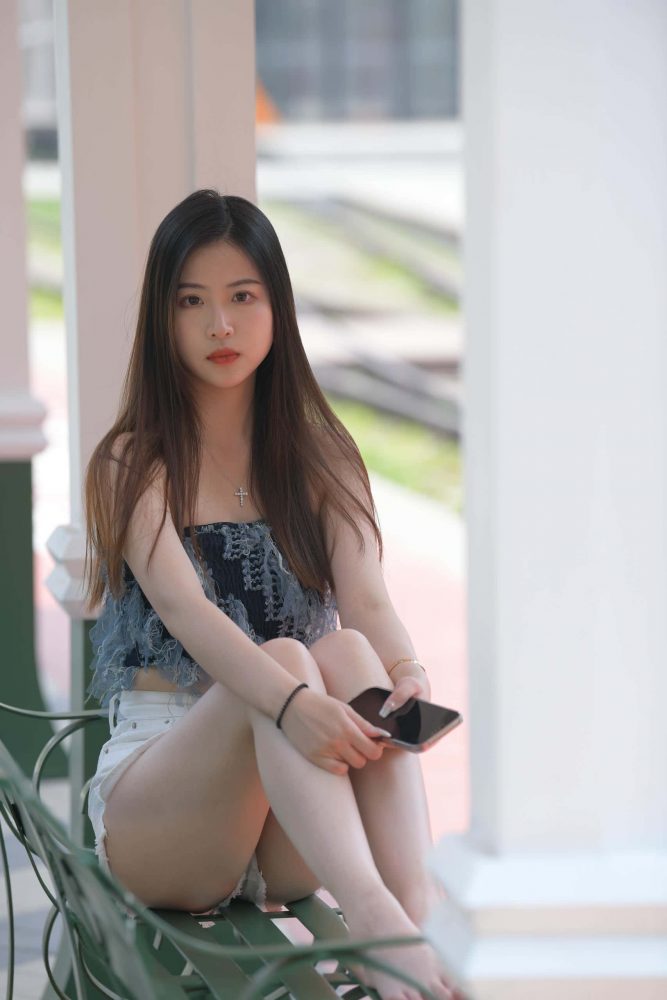 特别清纯的热裤姑娘，忒好看了【770P】F6241-小鹿图库