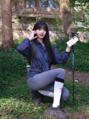 图片[6]-爱爬山的瑜伽裤MM，太甜美了！~-小鹿图库
