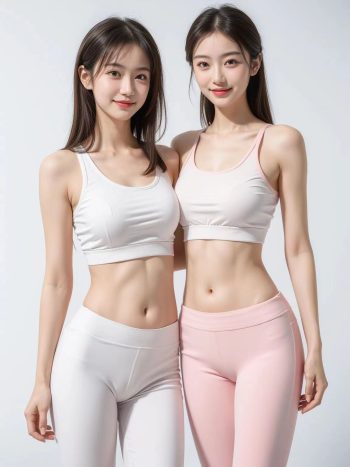 图片[18]-AI瑜伽裤清纯妹子系列图-小鹿图库