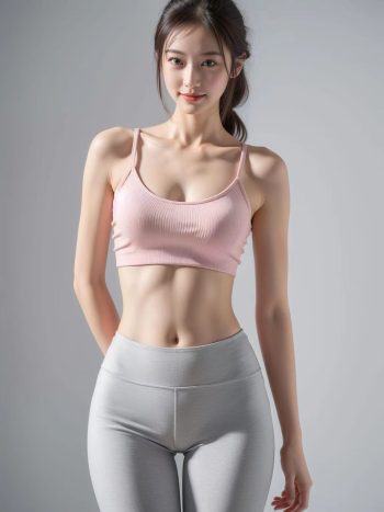 图片[13]-AI瑜伽裤清纯妹子系列图-小鹿图库