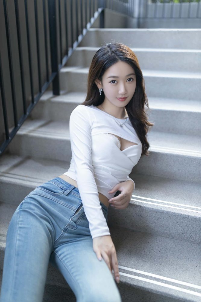 唐安琪 - 户外牛仔裤写真 【40P】P25226-小鹿图库