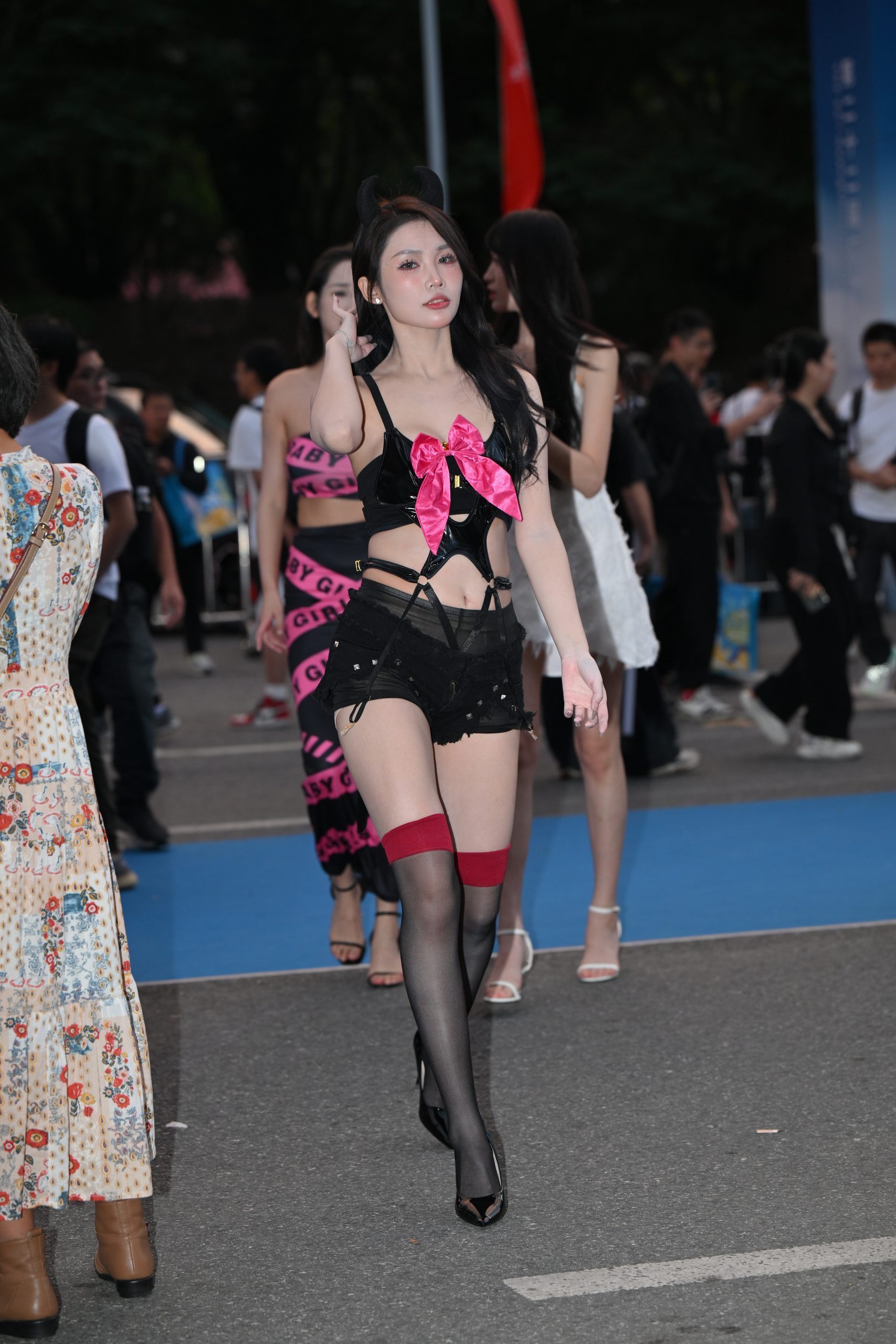 图片[3]-P3102 魅惑黑色短裤 【72P】-小鹿图库